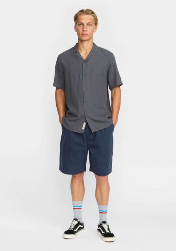 Revolution grey short sleeved shirt 2 Alan Short Sleeved Shirt