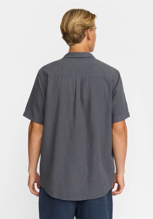 Revolution grey short sleeved shirt 3 Alan Short Sleeved Shirt