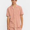 Revolution jaquared cuban shirt 1 Jacquered Short Sleeved Shirt