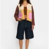 Selfhood Mocha Patchwork Quilted Jacket