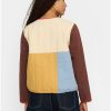 Selfhood Mocha Patchwork Quilted Jacket