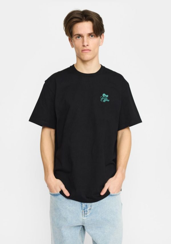 Out Of Office Black T-Shirt