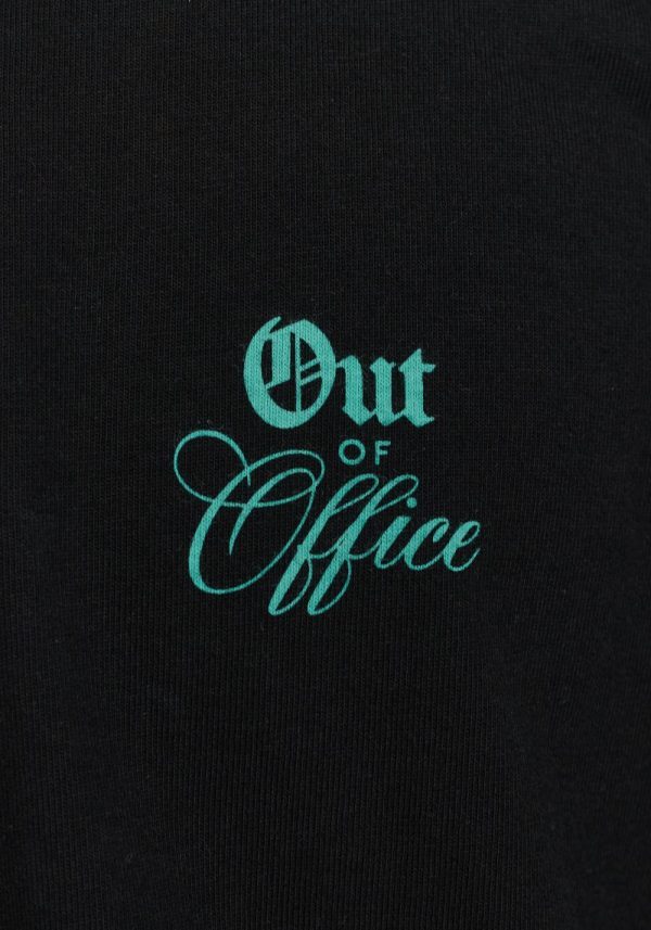 Out Of Office Black T-Shirt