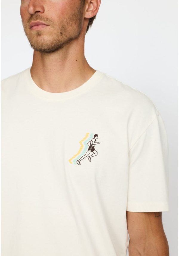 Revolution run t 1 Runners Delight Ecru T-Shirt