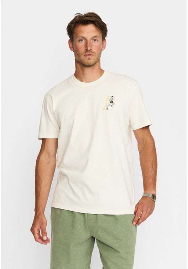 Revolution run t 4 Runners Delight Ecru T-Shirt
