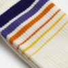 Revolution sock purple stripe 3 Purple Stripe Sports Socks