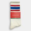 Royal Blue Stripe Sports Socks