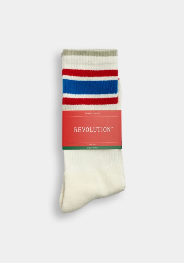 Royal Blue Stripe Sports Socks