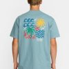 Tropical Island Dust Blue T-Shirt