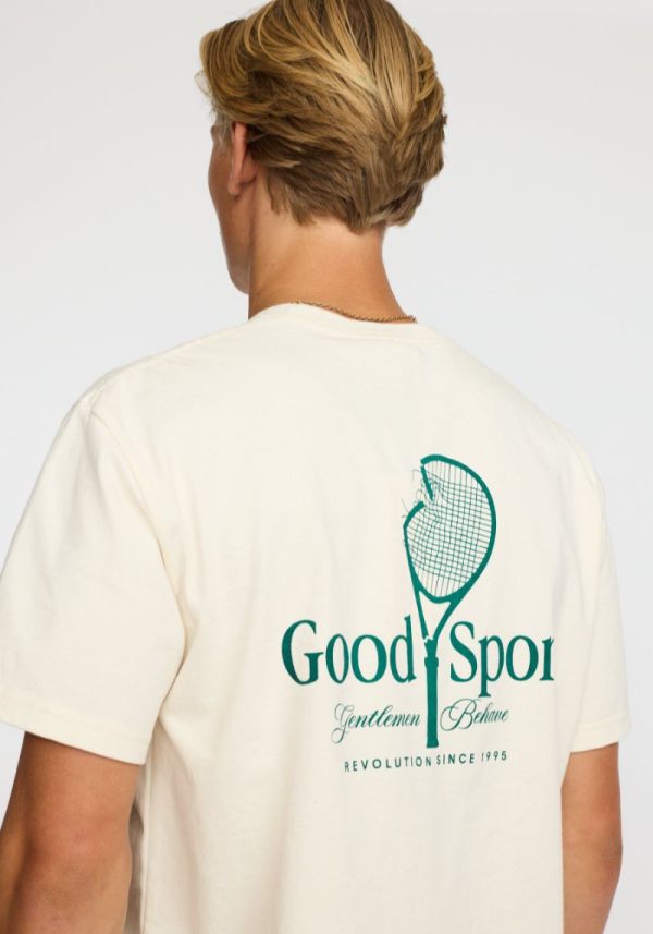Revolution tennis t 2 Good Sport Ecru T-Shirt