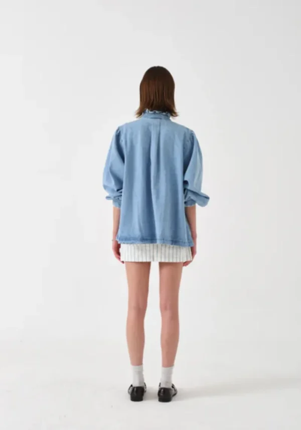 Seventy and mochi dana sunbleached 4 Dana Sun Bleached Denim Jacket