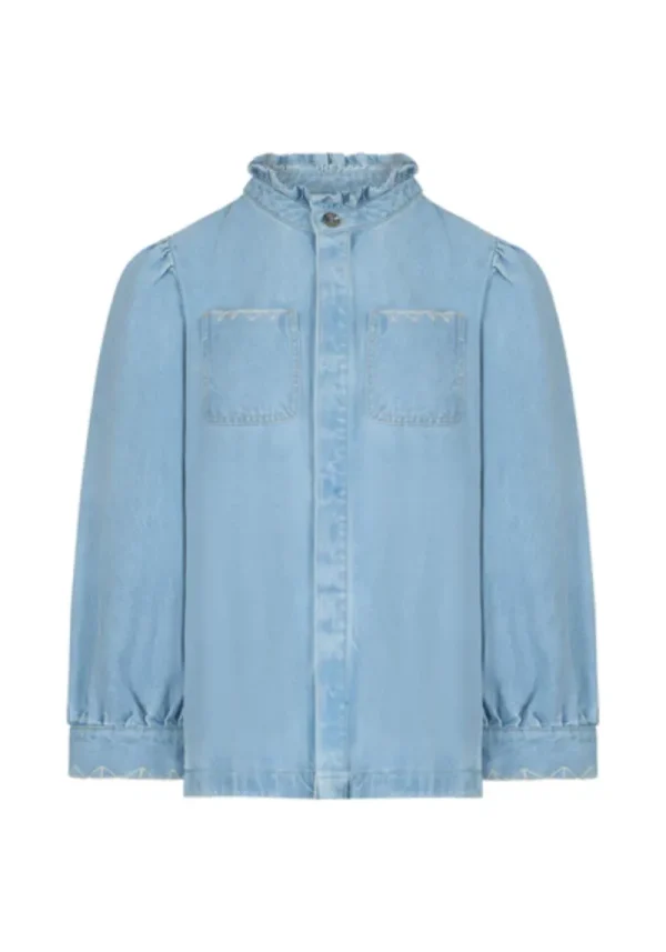 Seventy and mochi dana sunbleached 5 Dana Sun Bleached Denim Jacket