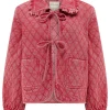 Heidi Vintage Red Denim Jacket