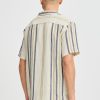 Solid disaie oatmeal 3 Disai Oatmeal Stripe Shirt