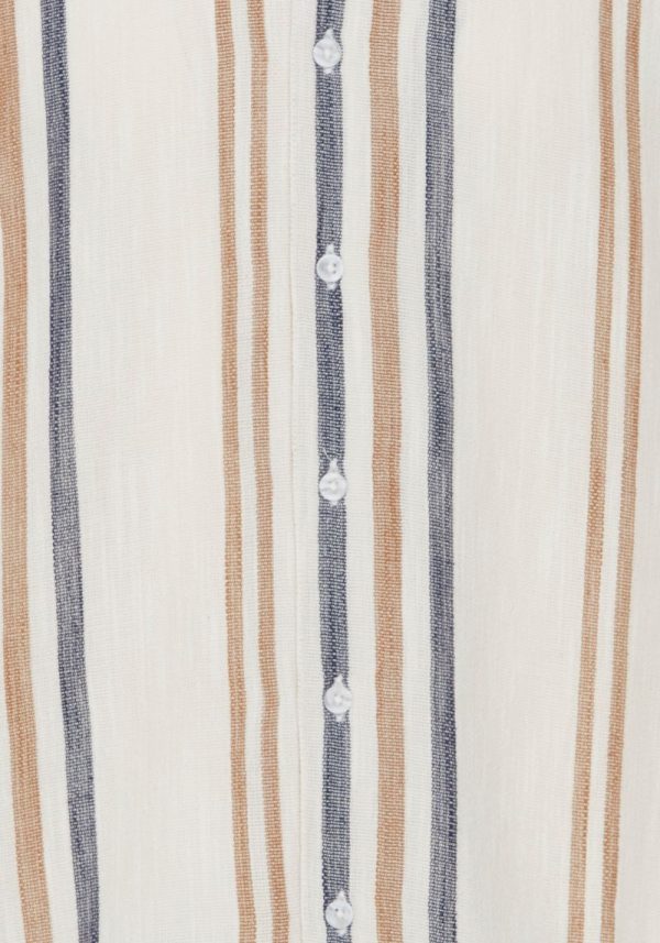 Solid disaie oatmeal 6 Disai Oatmeal Stripe Shirt
