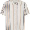 Solid disaie oatmeal 8 Disai Oatmeal Stripe Shirt
