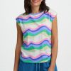 Sugarhill chrissie blue waves 2 Chrissie Waves T-Shirt