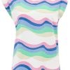 Sugarhill chrissie blue waves 4 Chrissie Waves T-Shirt