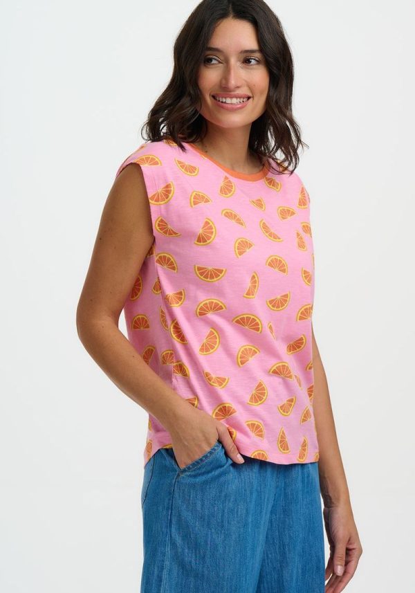Chrissie Orange Slice T-Shirt
