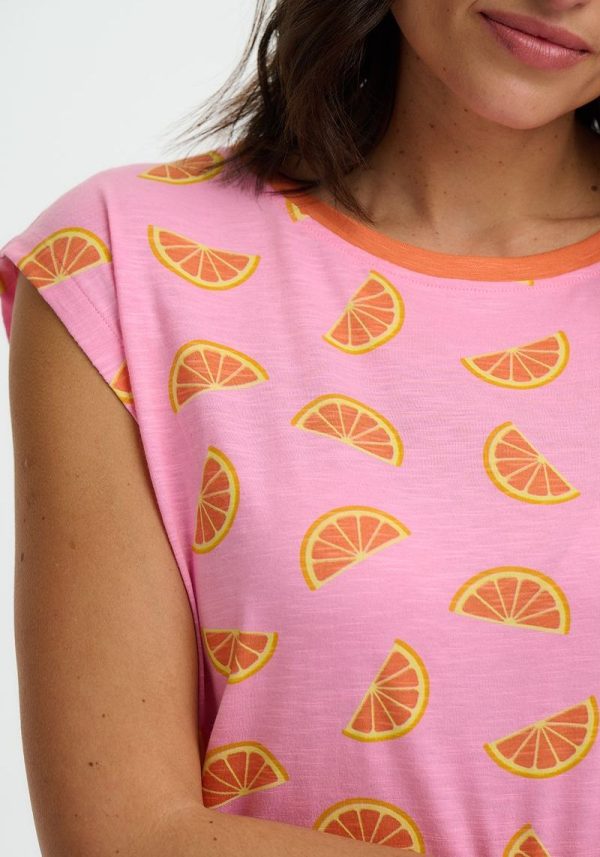 Chrissie Orange Slice T-Shirt