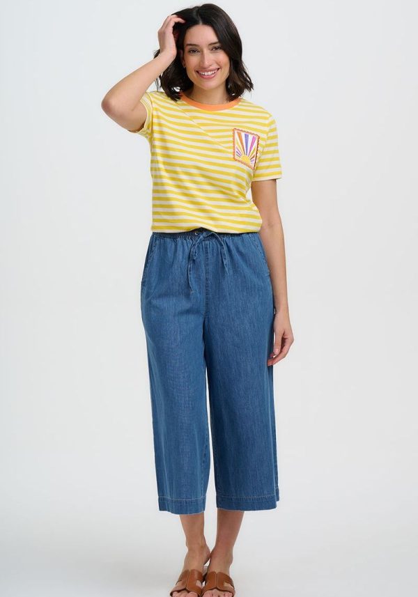 Maggie Striped Rainbow T-Shirt