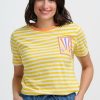 Maggie Striped Rainbow T-Shirt