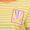 Maggie Striped Rainbow T-Shirt