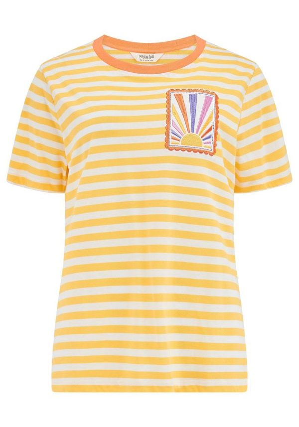 Maggie Striped Rainbow T-Shirt
