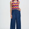 Rosie Sunset Chevron Knitted Vest