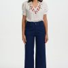 Sugarhill sky cropped trousers 1 Sky Strawberry Trousers