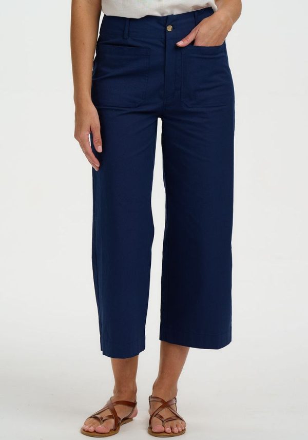 Sugarhill sky cropped trousers 2 Sky Strawberry Trousers