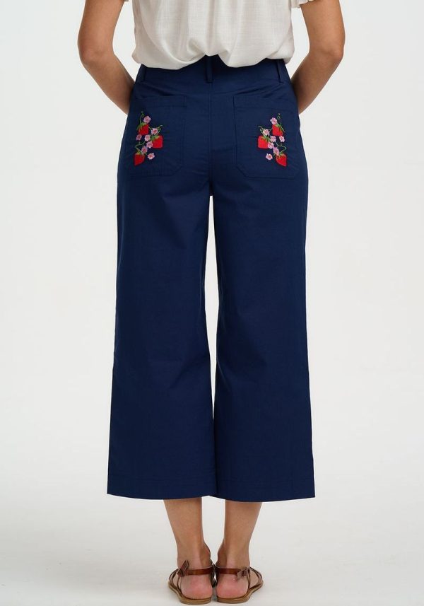 Sugarhill sky cropped trousers 3 Sky Strawberry Trousers