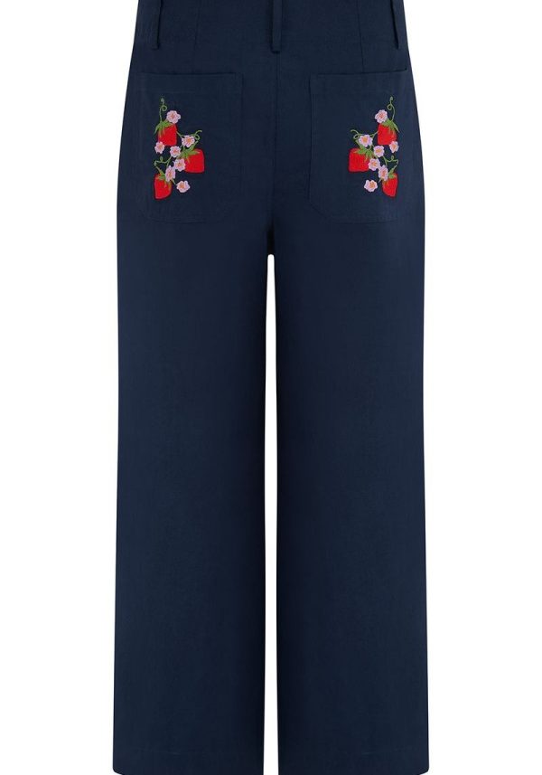 Sugarhill sky cropped trousers 6 Sky Strawberry Trousers