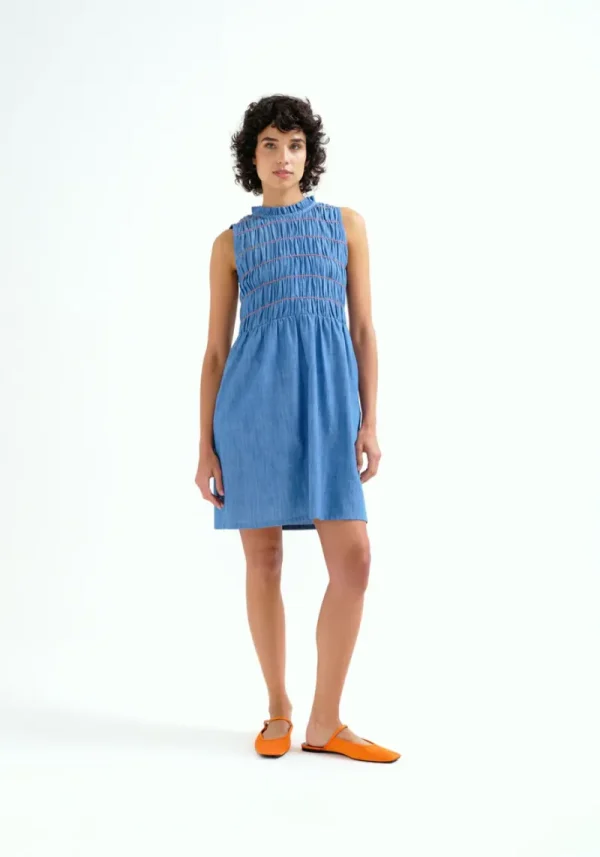 Compania chambray short dress 5 Leon Chambray Dress