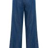 Hilma Mid Wash Wide Jeans