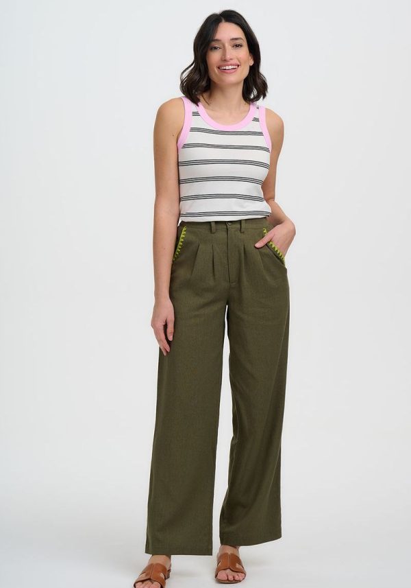 Lois Wide Leg Trousers