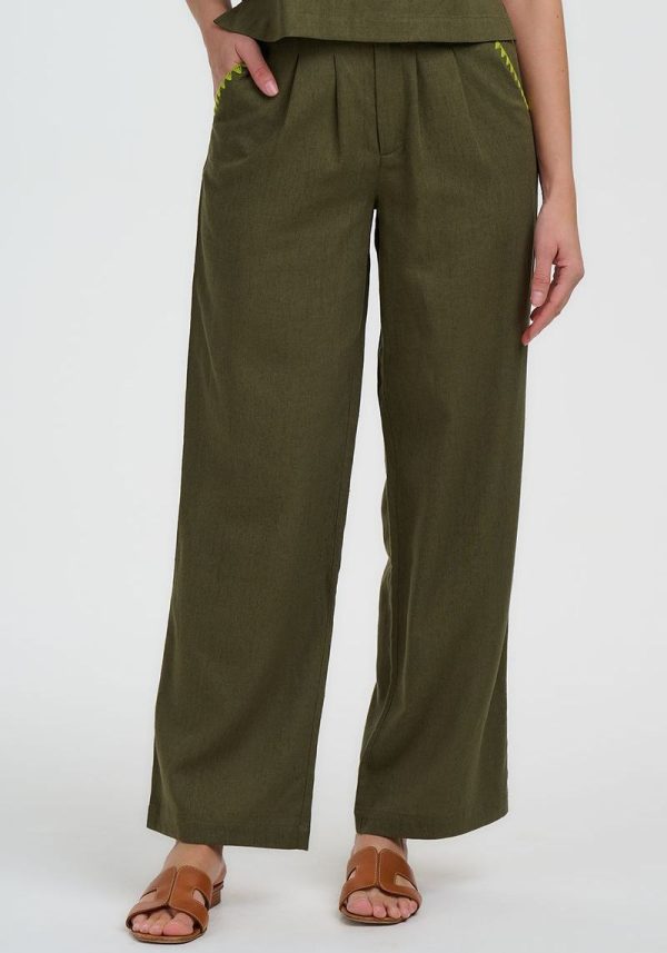 Lois Wide Leg Trousers