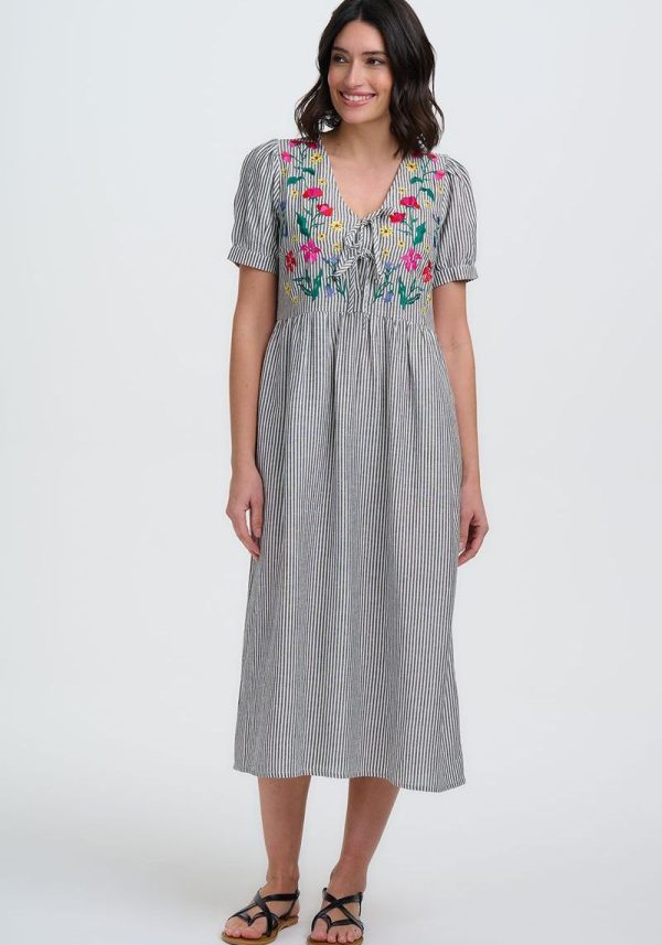 Ruby Garden Stripe Dress