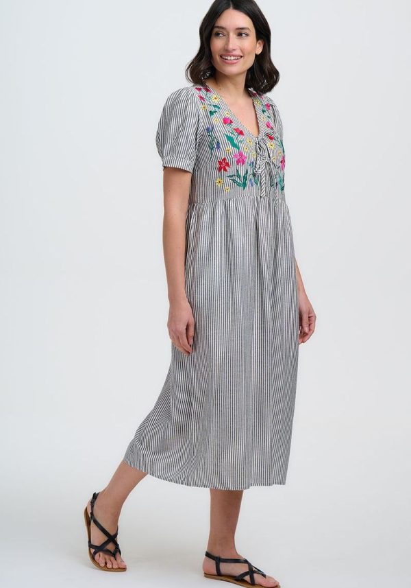 Ruby Garden Stripe Dress