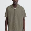 Blend crockery dusty olive shirt 5 Avan Dusty Olive Textured Shirt
