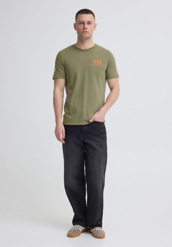 Blend island t dusty olive 5 Sun Island Olive T-Shirt