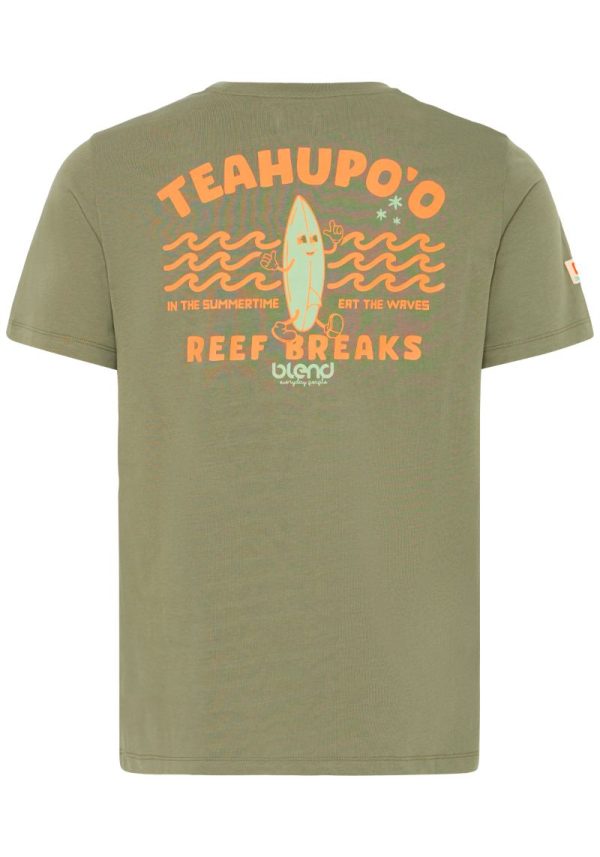 Blend island t dusty olive 6 Sun Island Olive T-Shirt