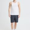 Sarup Navy Linen Shorts