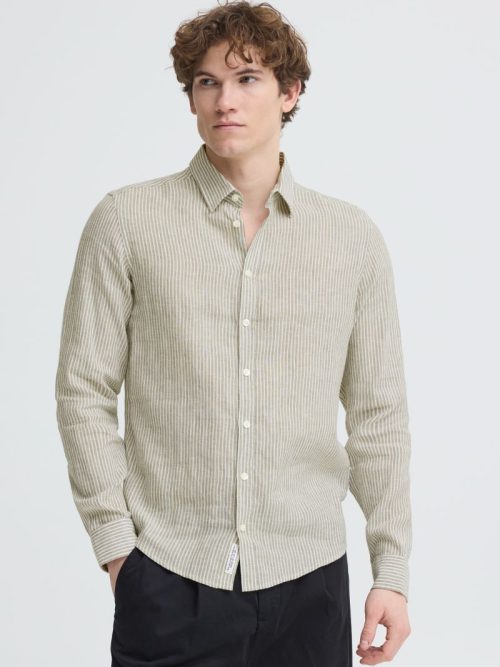 Estrup Mermaid Stripe Linen shirt
