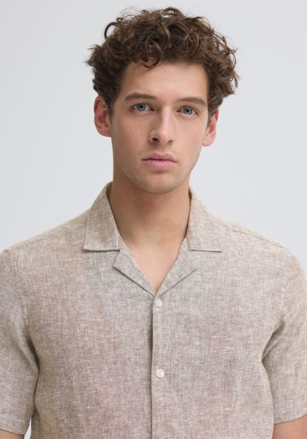 Sauby Demitasse Linen Shirt