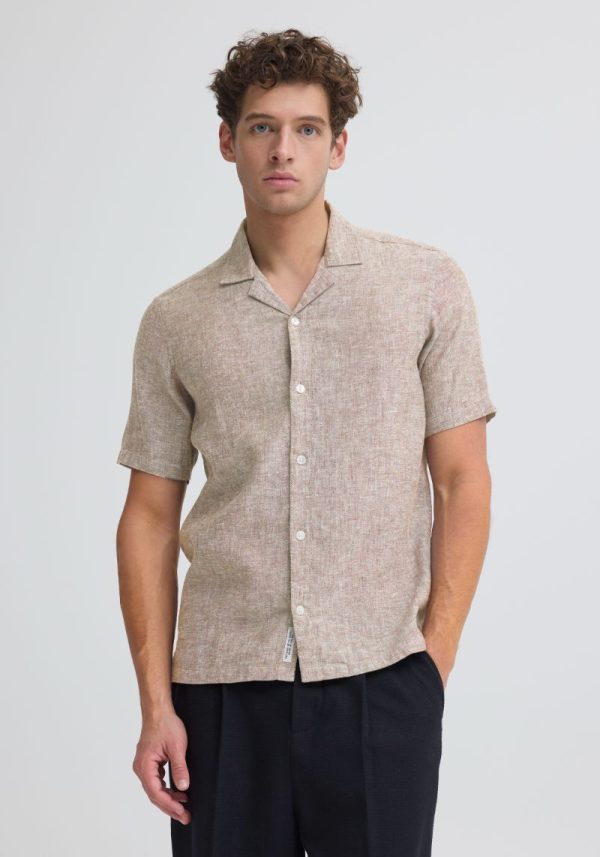 Sauby Demitasse Linen Shirt