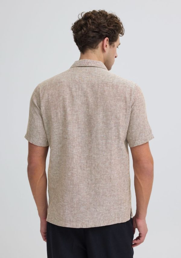 Sauby Demitasse Linen Shirt