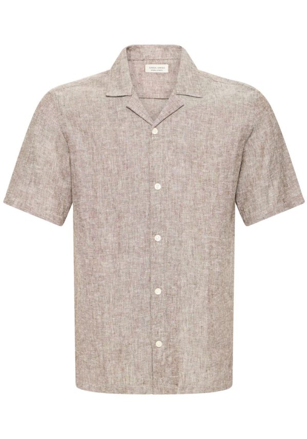 Sauby Demitasse Linen Shirt