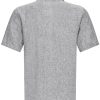 Sauby Navy Melange Linen Shirt