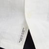 Sauby White Linen Shirt